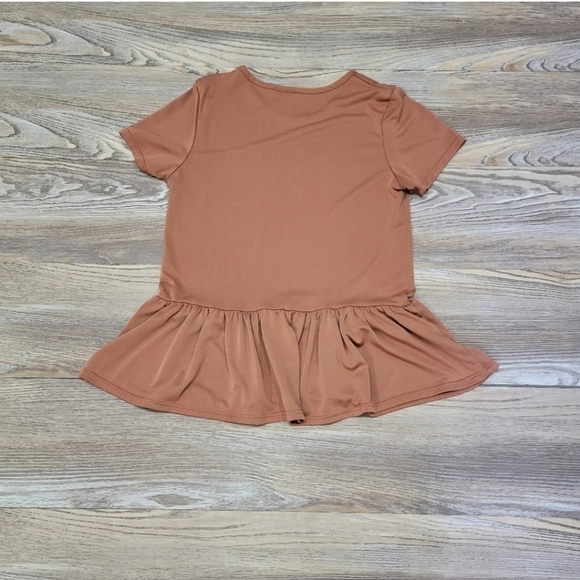 Olivia Rae blouse Size Medium pink - Picture 4 of 6